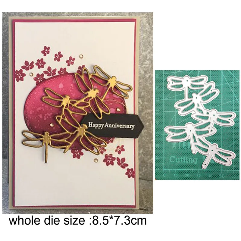 metal cutting dies cut die mold 5pcs dragonfly border decoration Scrapbook paper craft knife mould blade punch stencils dies 
metal cutting dies cut die mold 5pcs dragonfly border decoration Scrapbook paper craft knife mould blade punch stencils dies