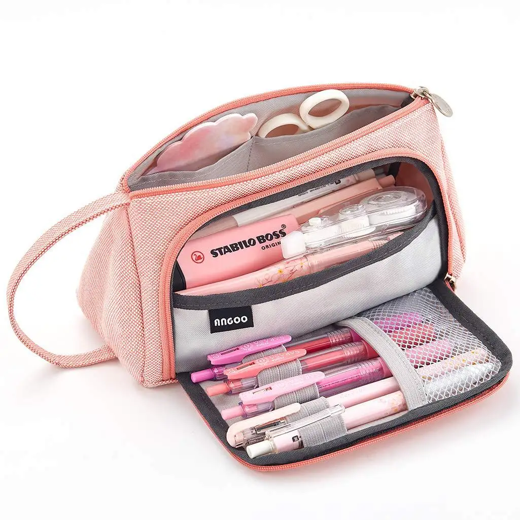 New Super Pencil Case Kawaii Large Capacity Pencilcase School Pen Case Supplies Pencil Bag School Box Pencils Pouch Stationery
New Super Pencil Case Kawaii Large Capacity Pencilcase School Pen Case Supplies Pencil Bag School Box Pencils Pouch Stationery