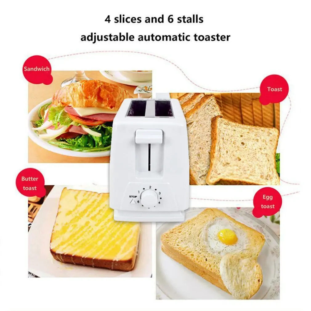 Large capacity 4 slices fully automatic toaster Six-speed thermostat Bake Fried egg Heating Thaw Breakfast machine
Large capacity 4 slices fully automatic toaster Six-speed thermostat Bake Fried egg Heating Thaw Breakfast machine
