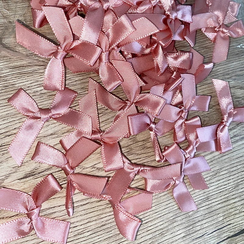 100/200Pcs Satin Ribbon Bows Small Ribbon Knot Bow Flower Crafts Decoration Handwork DIY Party Wedding Birthday Bows Ties Decor
100/200Pcs Satin Ribbon Bows Small Ribbon Knot Bow Flower Crafts Decoration Handwork DIY Party Wedding Birthday Bows Ties Decor