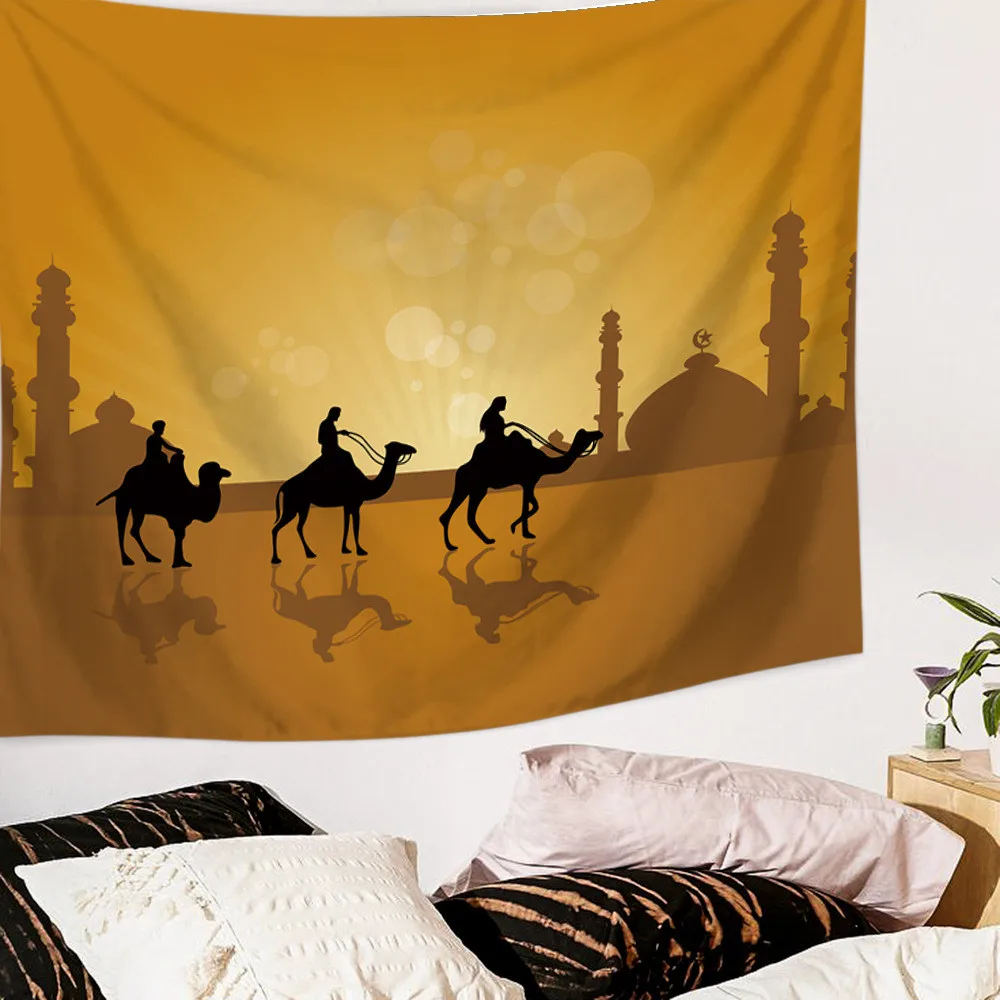 Desert Camel Printed Polyester Tapestry Wall Hanging Llama Tapestry Arabian Style Home Decor Table Cloth Bedspread Blankets
Desert Camel Printed Polyester Tapestry Wall Hanging Llama Tapestry Arabian Style Home Decor Table Cloth Bedspread Blankets