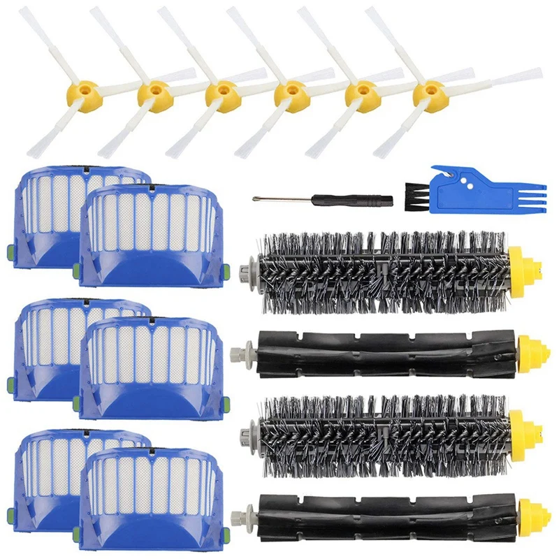 Replacement Parts Accessory for IRobot Roomba 600 500 Series 692 695 690 Vacuum Cleaner Replenishment Kit
Replacement Parts Accessory for IRobot Roomba 600 500 Series 692 695 690 Vacuum Cleaner Replenishment Kit