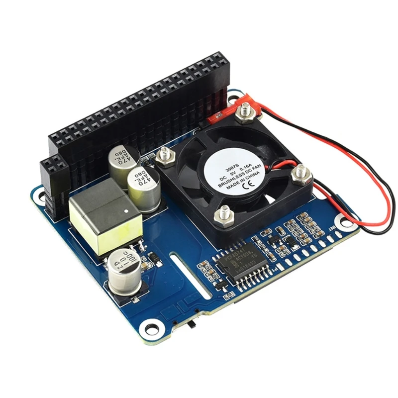 Шляпа MOLA UCTRONICS PoE для Raspberry Pi 4 Тип B и Pi 3 B +, с охлаждающим вентилятором и креплением в стойке, 802.3at Power over Ethernet
Шляпа MOLA UCTRONICS PoE для Raspberry Pi 4 Тип B и Pi 3 B +, с охлаждающим вентилятором и креплением в стойке, 802.3at Power over Ethernet