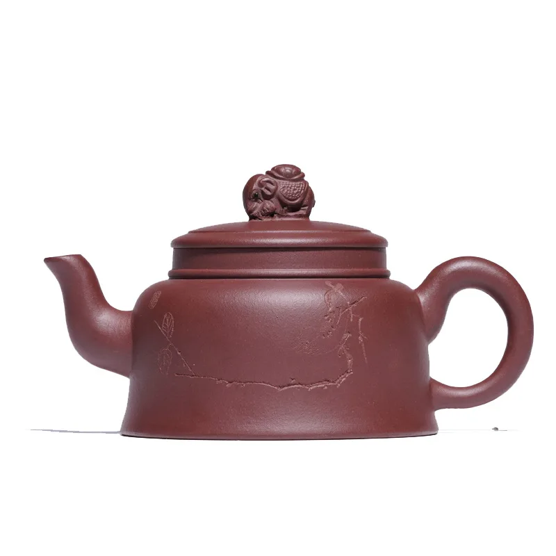 Yixing Boutique Bottom Trough Clear Purple Clay Teapot Famous Pure Handmade Teapot Auspicious Teapot Tea Set Kung Fu Tea Set
Yixing Boutique Bottom Trough Clear Purple Clay Teapot Famous Pure Handmade Teapot Auspicious Teapot Tea Set Kung Fu Tea Set