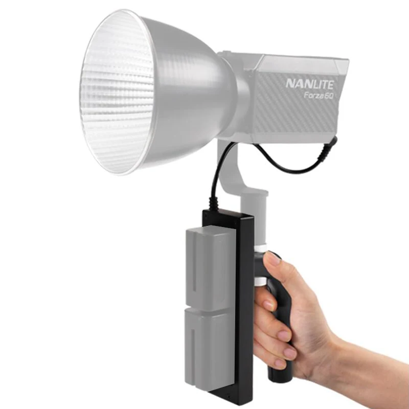 Nanlite Handheld Battery Grip handle For Nanlite Nanguang Forze 60w 60B 60 Photography lights
Nanlite Handheld Battery Grip handle For Nanlite Nanguang Forze 60w 60B 60 Photography lights