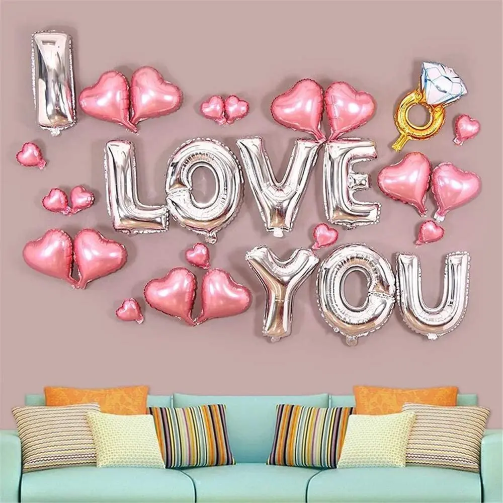 I Love You Letter Balloons Letters Foil Balloon Latex Balloons Heart Shape Balloons Wedding Valentines Day Party Supplies
I Love You Letter Balloons Letters Foil Balloon Latex Balloons Heart Shape Balloons Wedding Valentines Day Party Supplies