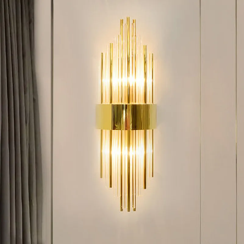 Modern LED Wall Lamps Crystal Bedroom Light Gold Home Lighting For Living room Corridor Bathroom Stairs Lamp industrial decor
Modern LED Wall Lamps Crystal Bedroom Light Gold Home Lighting For Living room Corridor Bathroom Stairs Lamp industrial decor