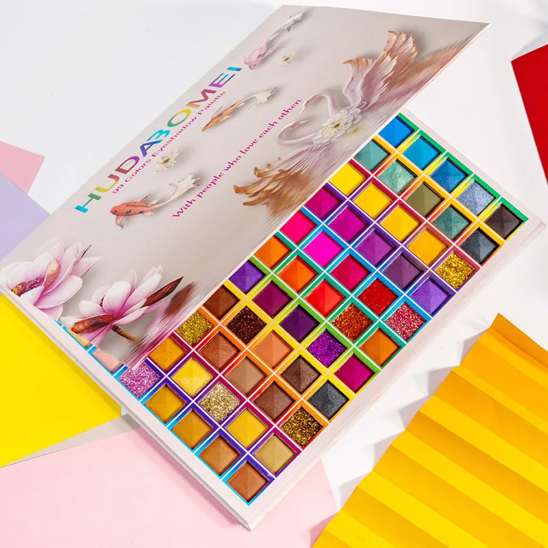 99 Color Professional Shadow Palette Glazed Cosmetics Waterproof Long-lasting Pigment Diamond Makeup Palette Paleta De Sombras
99 Color Professional Shadow Palette Glazed Cosmetics Waterproof Long-lasting Pigment Diamond Makeup Palette Paleta De Sombras