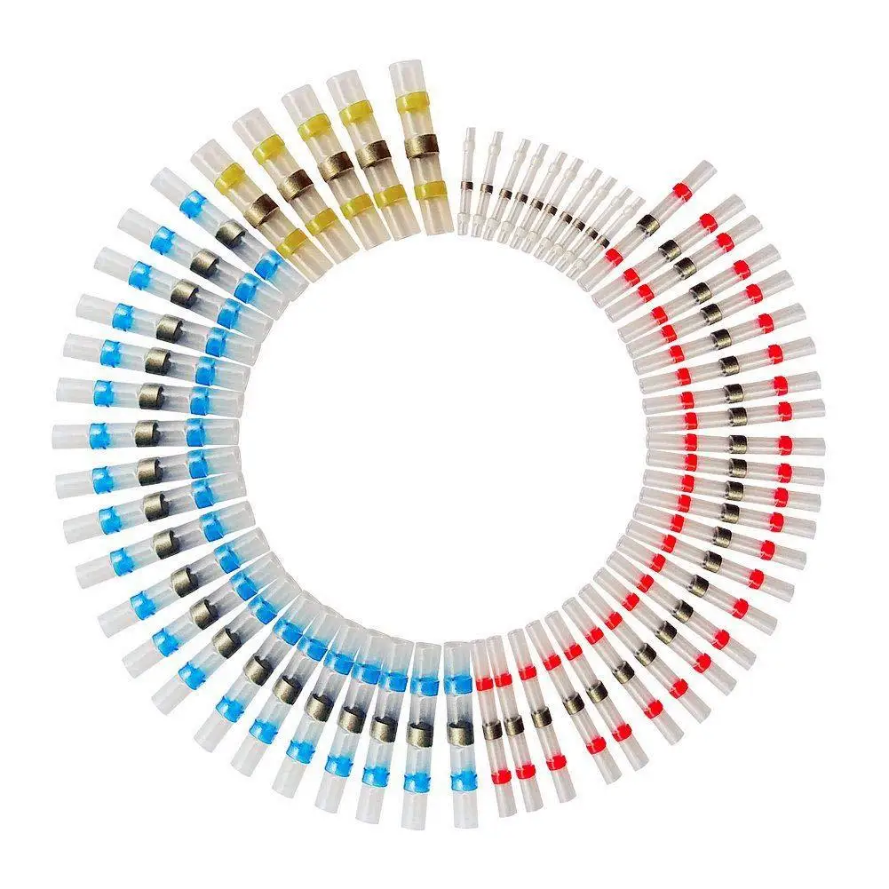 100pcs solder heat shrinkable middle connecting pipe solder terminal combination waterproof terminal electrical connector
100pcs solder heat shrinkable middle connecting pipe solder terminal combination waterproof terminal electrical connector