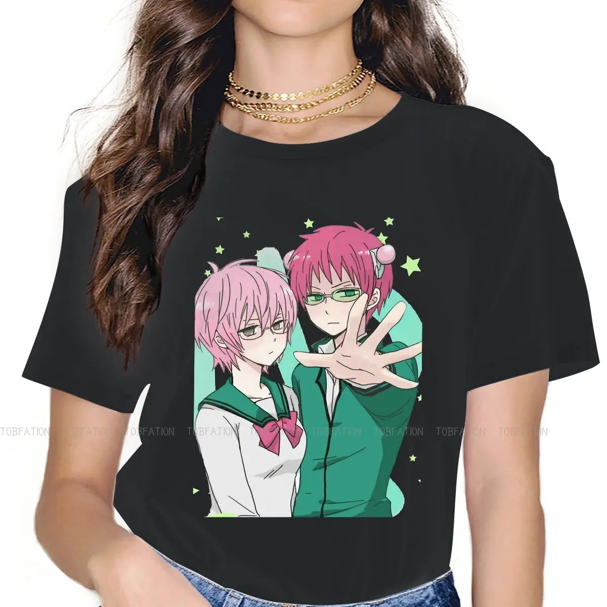 Classic Casual TShirt The Disastrous Life of Saiki K Anime Style Comfortable T Shirt Girl Short Sleeve Special Gift Clothes
Classic Casual TShirt The Disastrous Life of Saiki K Anime Style Comfortable T Shirt Girl Short Sleeve Special Gift Clothes