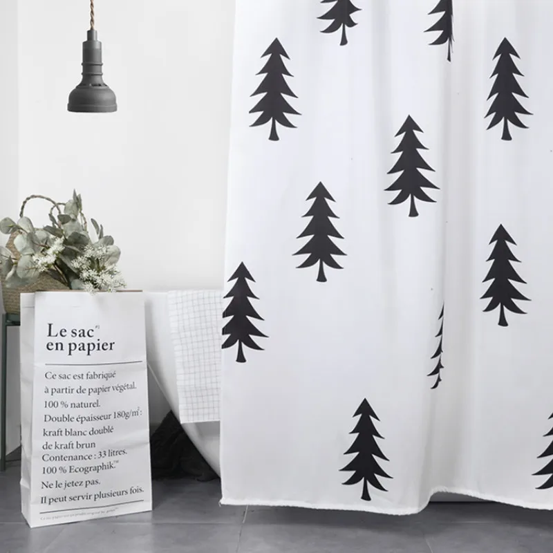 Polyester Separate Shower Curtain Tree Waterproof Plant Shower Curtain Thicken Washable Rideau Douche Bathroom Decor DE50YL
Polyester Separate Shower Curtain Tree Waterproof Plant Shower Curtain Thicken Washable Rideau Douche Bathroom Decor DE50YL