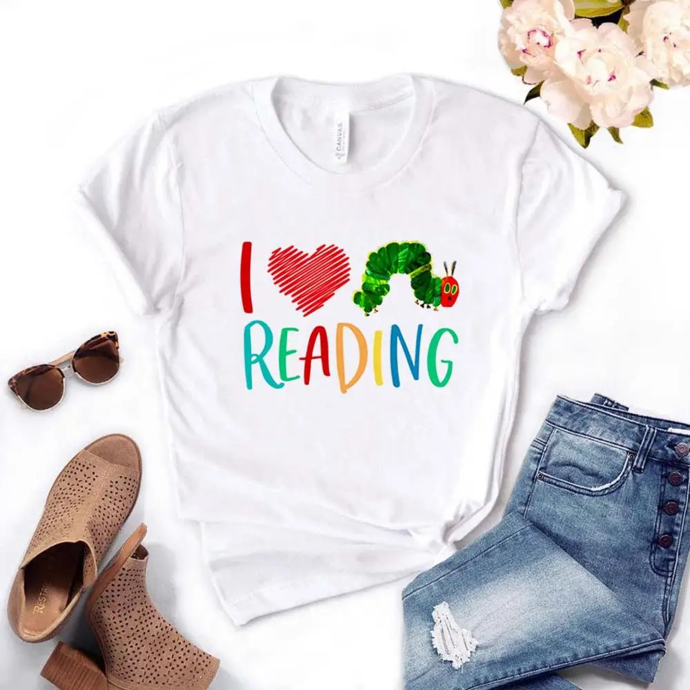 I love reading Print Women tshirt Cotton Casual Funny t shirt Gift For Lady Yong Girl Top Tee Drop Ship PM-31
I love reading Print Women tshirt Cotton Casual Funny t shirt Gift For Lady Yong Girl Top Tee Drop Ship PM-31