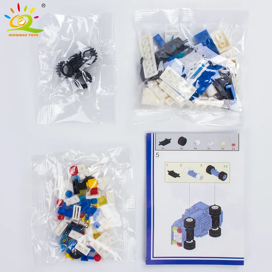 HUIQIBAO 367pcs 4in1 City Police Truck Building Blocks Prison Car Helicopter Policemen Figures Bricks Construction Children Toys
HUIQIBAO 367pcs 4in1 City Police Truck Building Blocks Prison Car Helicopter Policemen Figures Bricks Construction Children Toys