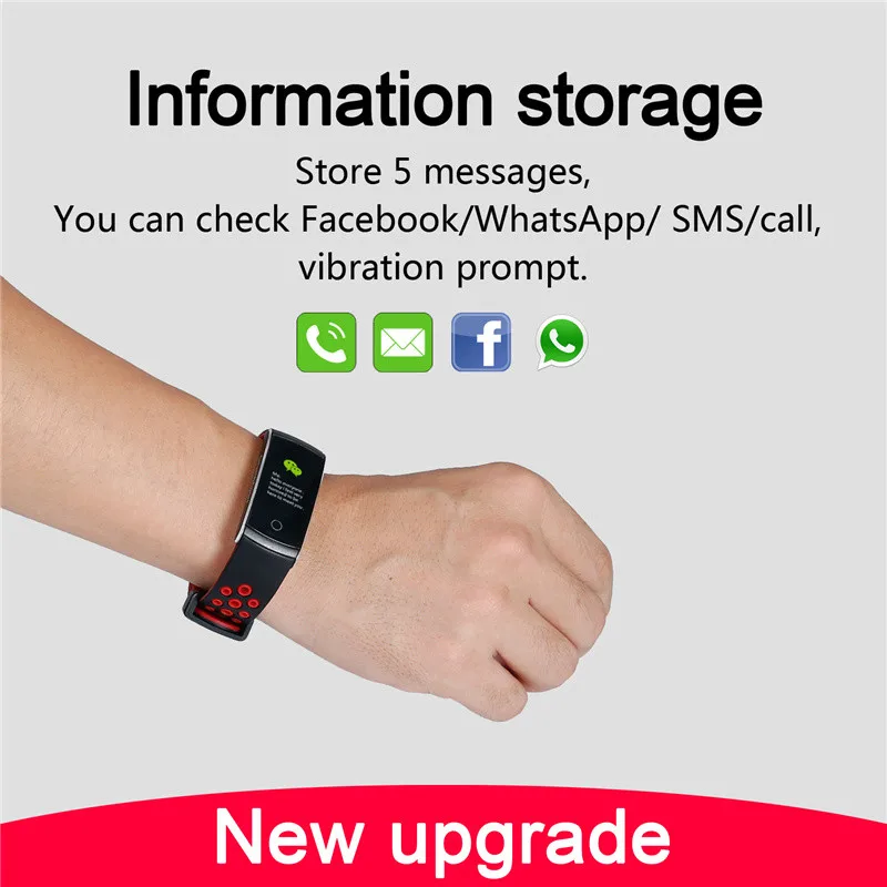 Classic Hot Q8S Color Screen Smart Bracelet Blood Pressure Fitness Tracker Smart Wristband Heart Rate Monitor Waterproof Watch 
Classic Hot Q8S Color Screen Smart Bracelet Blood Pressure Fitness Tracker Smart Wristband Heart Rate Monitor Waterproof Watch