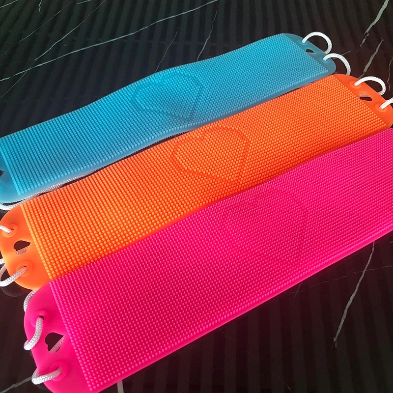 Hot Silicone Dual Side Back Scrubber Belt Body Bath Brush Cleaning Tools Massage Brush FRE-Drop
Hot Silicone Dual Side Back Scrubber Belt Body Bath Brush Cleaning Tools Massage Brush FRE-Drop