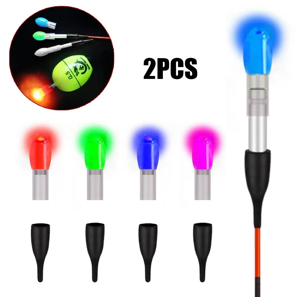 2×Fishing Floating Tail Light Sticks Electronic LED Night Luminous Float Bobber Lights Practical For Outdoor Fishing
2×Fishing Floating Tail Light Sticks Electronic LED Night Luminous Float Bobber Lights Practical For Outdoor Fishing