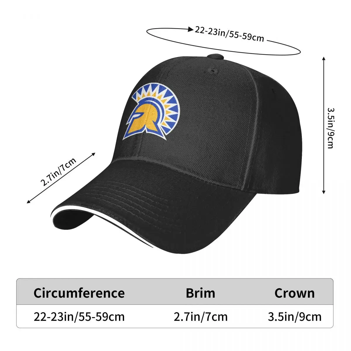 Unisex Cotton Cap For Women Men San Jose State Fashion Baseball Cap University Adjustable Outdoor Streetwear Hat
Unisex Cotton Cap For Women Men San Jose State Fashion Baseball Cap University Adjustable Outdoor Streetwear Hat