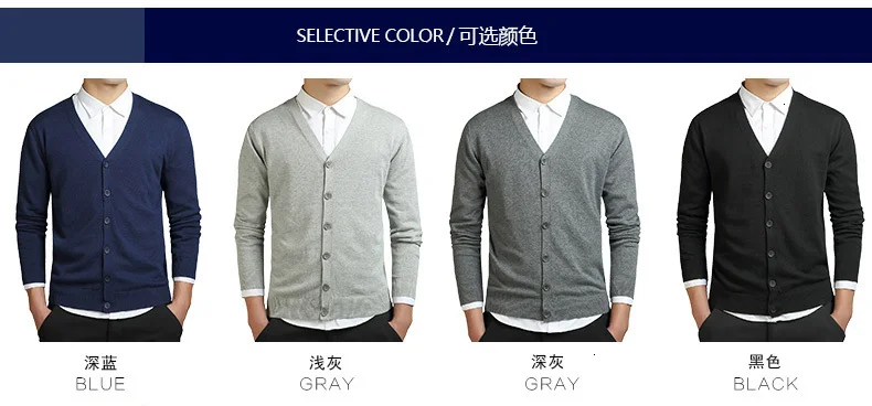 2021 New Grey Cardigans Men Cotton Sweater Long Sleeve Mens V-Neck Sweaters Loose Solid Button Tops
2021 New Grey Cardigans Men Cotton Sweater Long Sleeve Mens V-Neck Sweaters Loose Solid Button Tops