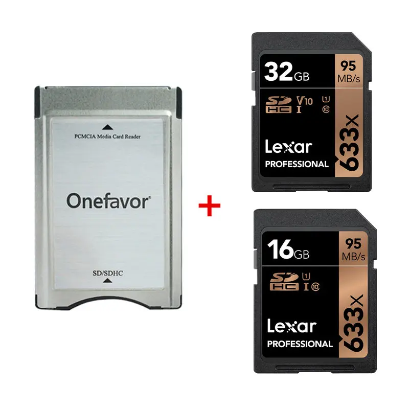 Новинка! Lexar 16 ГБ 32 SD SDHC карта UI PROFESSIONAL 95 МБ/с./с 633X + адаптер конвертер для Mercedes