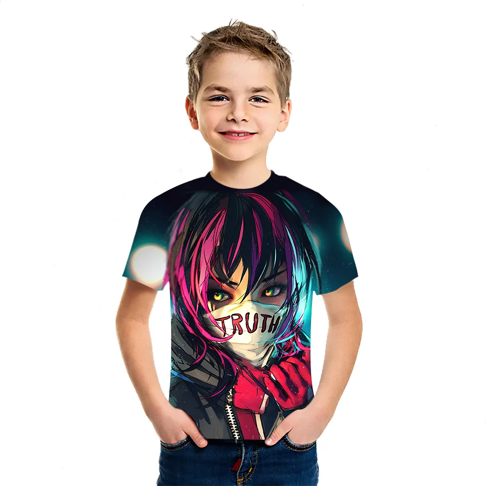 Детская футболка с 3D рисунком аниме, индивидуальная модная летняя одежда для мальчиков и девочек, повседневный топ с коротким рукавом в сти...
Детская футболка с 3D рисунком аниме, индивидуальная модная летняя одежда для мальчиков и девочек, повседневный топ с коротким рукавом в сти...