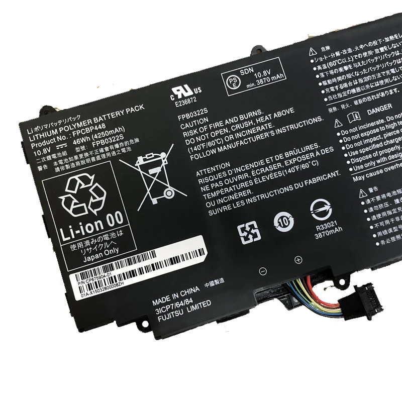 Original battery is suitable for Fujitsu CP675904-01 FPB0322S FPCBP448 notebook built-in battery 
Original battery is suitable for Fujitsu CP675904-01 FPB0322S FPCBP448 notebook built-in battery