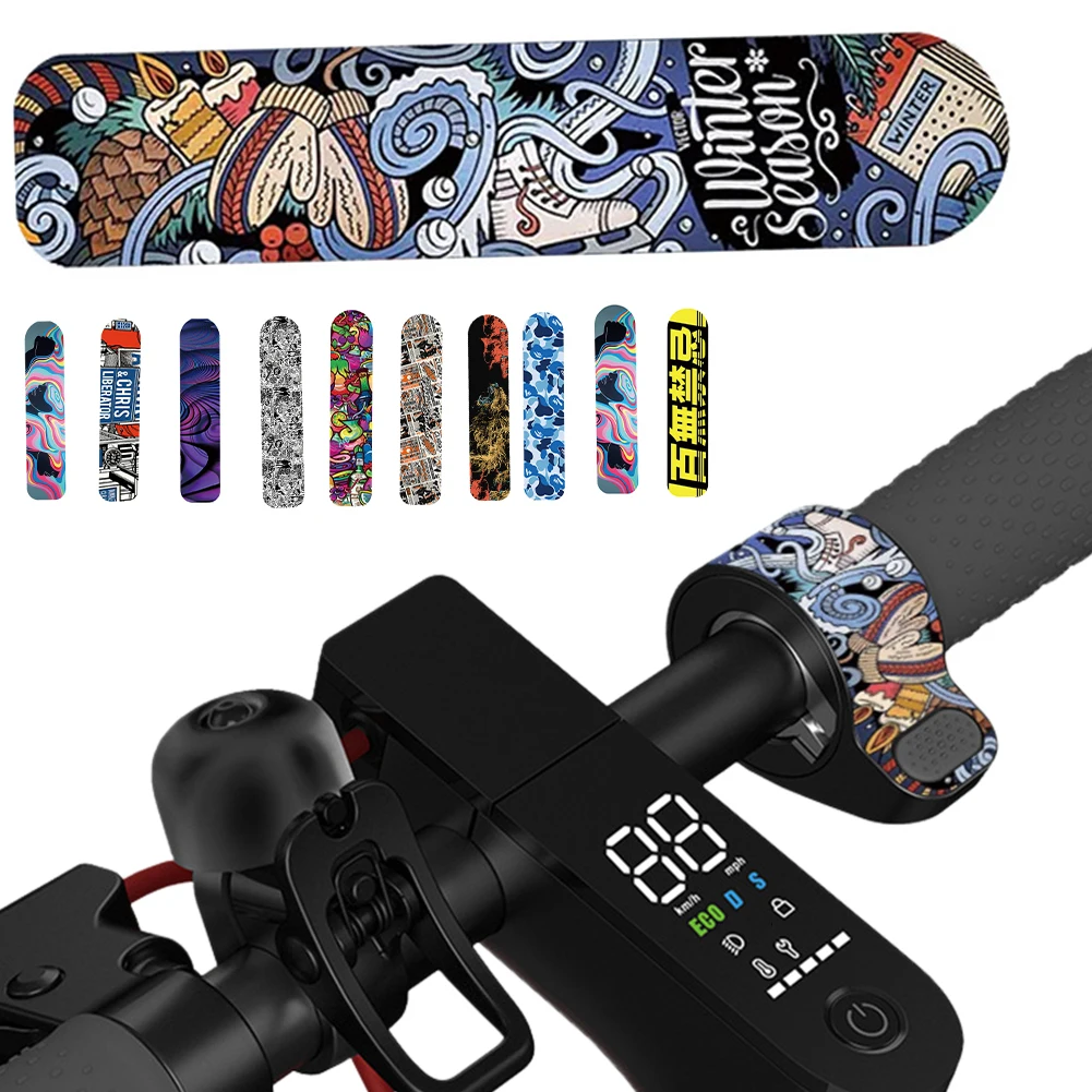 Electric Scooter Throttle Finger Sticker Accelerator Modification Sticker Suitable for Xiaomi MI/Pro/1s /G30/G30LP Accessories
Electric Scooter Throttle Finger Sticker Accelerator Modification Sticker Suitable for Xiaomi MI/Pro/1s /G30/G30LP Accessories