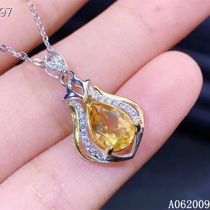 KJJEAXCMY fine jewelry 925 Sterling Silver inlaid Citrine luxury girl new Pendant Necklace hot selling
KJJEAXCMY fine jewelry 925 Sterling Silver inlaid Citrine luxury girl new Pendant Necklace hot selling