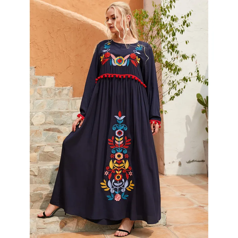 Кафтан Marocain Абаи Дубай, Турция Ислам кафтан мусульманское платье с цветочной вышивкой для Для женщин халат араб Musulman Djellaba Femm
Кафтан Marocain Абаи Дубай, Турция Ислам кафтан мусульманское платье с цветочной вышивкой для Для женщин халат араб Musulman Djellaba Femm