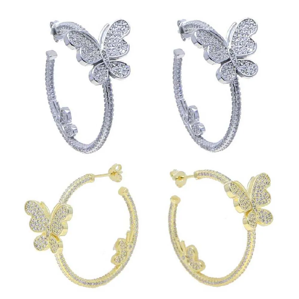 New arrived big round butterfly charm hoop earring with high quality cz paved wedding earring jewelry wholesale for women lady
New arrived big round butterfly charm hoop earring with high quality cz paved wedding earring jewelry wholesale for women lady