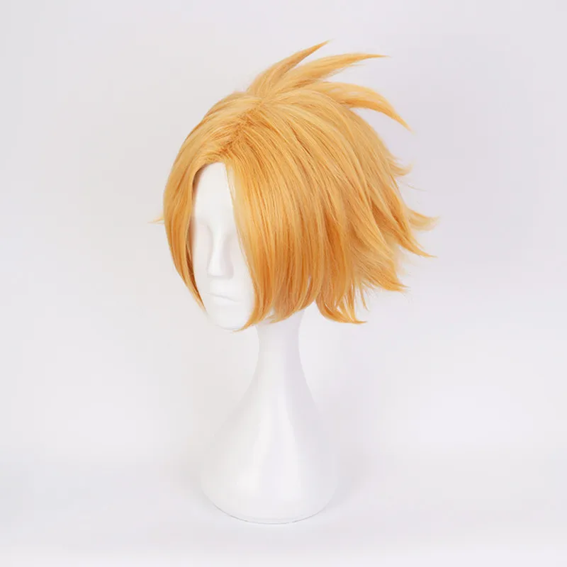 My Hero Academia Bakugou Short Yellow Wig Kaminari Denki Heat Resistant Synthetic Halloween Carnival Cosplay Costume Hair
My Hero Academia Bakugou Short Yellow Wig Kaminari Denki Heat Resistant Synthetic Halloween Carnival Cosplay Costume Hair
