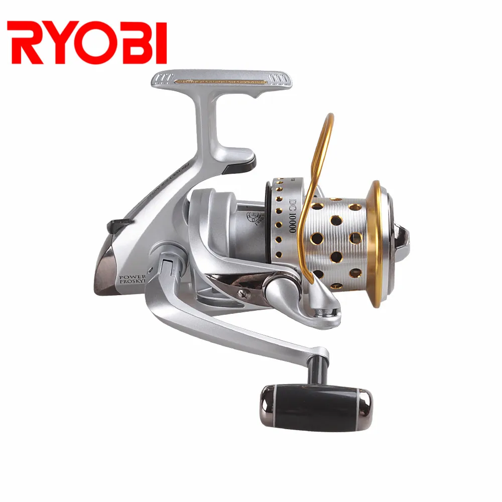 RYOBI PROSKYER NOSE Spinning Reel 3.9:1 Gear Ratio 12KG Max Drag Power Fishing Reel for Bass Pike Fishing Saltwater Carp Feeder 
RYOBI PROSKYER NOSE Spinning Reel 3.9:1 Gear Ratio 12KG Max Drag Power Fishing Reel for Bass Pike Fishing Saltwater Carp Feeder