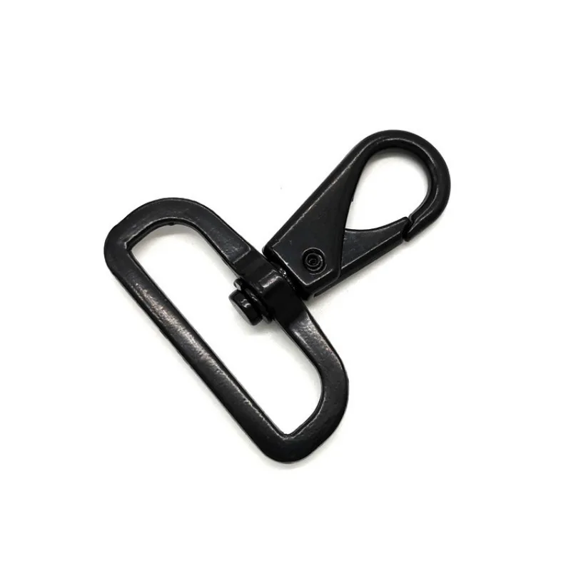 New Black 38mm Hook Metal Luggage Hardware Hanger High Quality Shoulder Strap Rotating Hook Accessories
New Black 38mm Hook Metal Luggage Hardware Hanger High Quality Shoulder Strap Rotating Hook Accessories