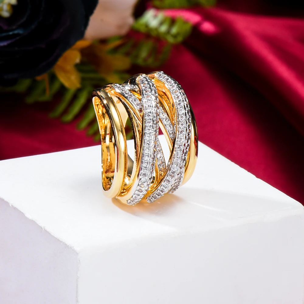 KellyBola Exclusive Luxury Gorgeous Zircon Ring Exquisite Jewelry Ladies Banquet Anniversary Daily Fashion Accessories
KellyBola Exclusive Luxury Gorgeous Zircon Ring Exquisite Jewelry Ladies Banquet Anniversary Daily Fashion Accessories