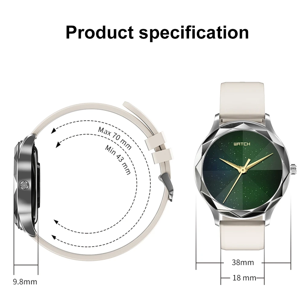 DT86 Men Women Smart Watch Heart Rate Blood Pressure Monitor Bluetooth Bracelet Fitness Sport Band Smartwatch for iOS Android
DT86 Men Women Smart Watch Heart Rate Blood Pressure Monitor Bluetooth Bracelet Fitness Sport Band Smartwatch for iOS Android