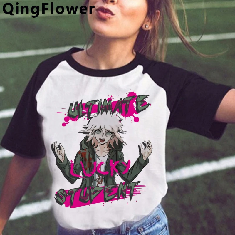 Hot Japanese Anime Ouma Kokichi T Shirt Women Cartoon Danganronpa V3 T-shirt Ouma Kokichi Graphic Tees Unisex Tops Tshirt Female
Hot Japanese Anime Ouma Kokichi T Shirt Women Cartoon Danganronpa V3 T-shirt Ouma Kokichi Graphic Tees Unisex Tops Tshirt Female