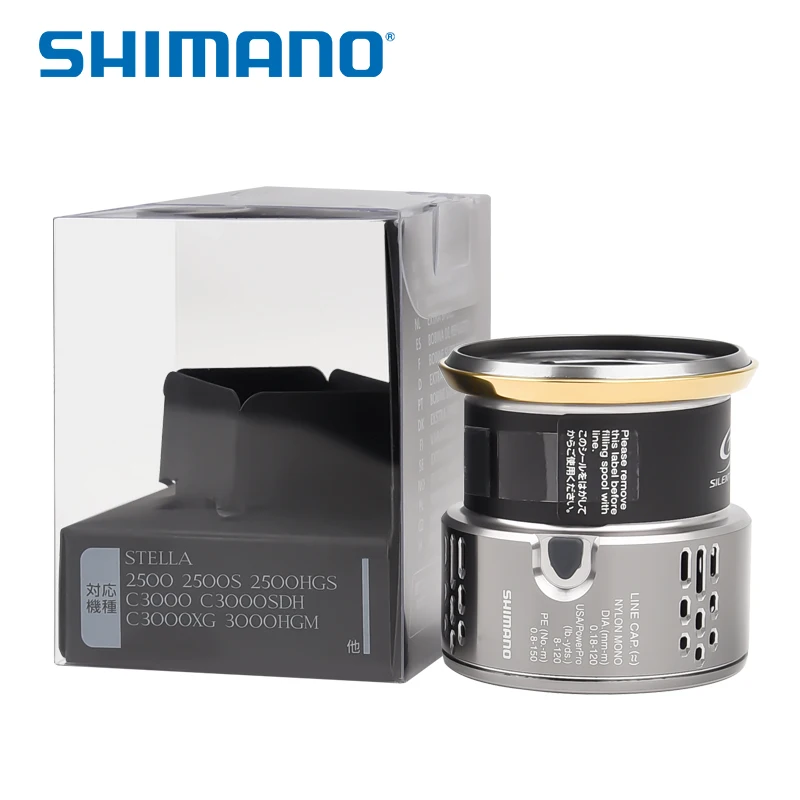 SHIMANO 18 STELLA Оригинал 2500 C3000 4000 шпуля для спиннинга | Спорт и развлечения