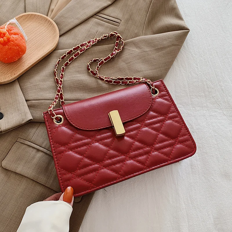 New Style One Shoulder Simple Small Square Bag Women's Fashion Straddle Women's Bag Korean Women's Bag
New Style One Shoulder Simple Small Square Bag Women's Fashion Straddle Women's Bag Korean Women's Bag