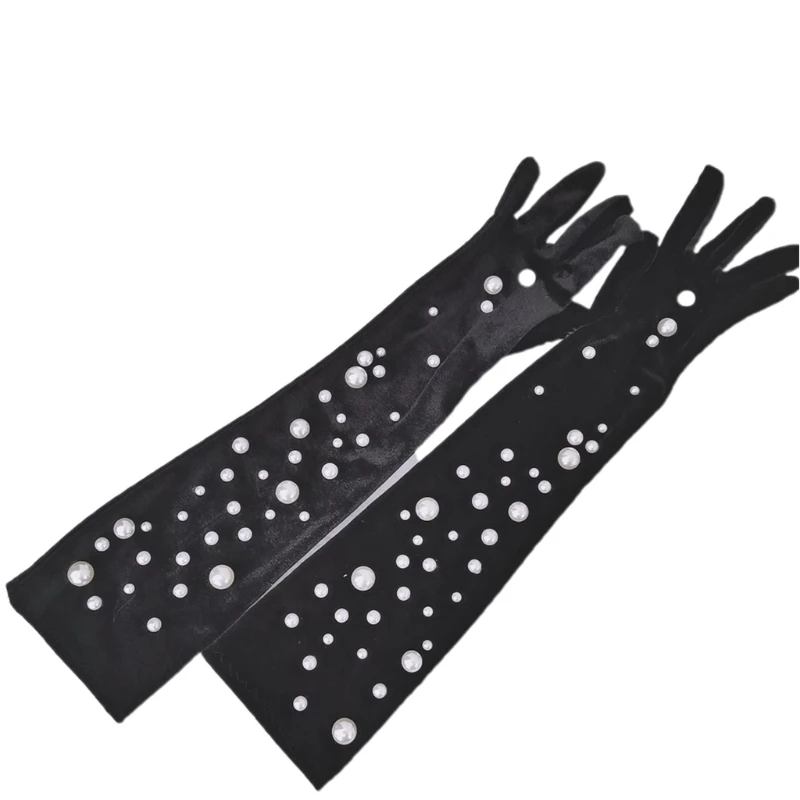 Women Short Velvet Full Finger Gloves Shiny Solid Color Gown Opera Wedding Banquet Dress Party Dance Elastic Stretchy Wrist
Women Short Velvet Full Finger Gloves Shiny Solid Color Gown Opera Wedding Banquet Dress Party Dance Elastic Stretchy Wrist