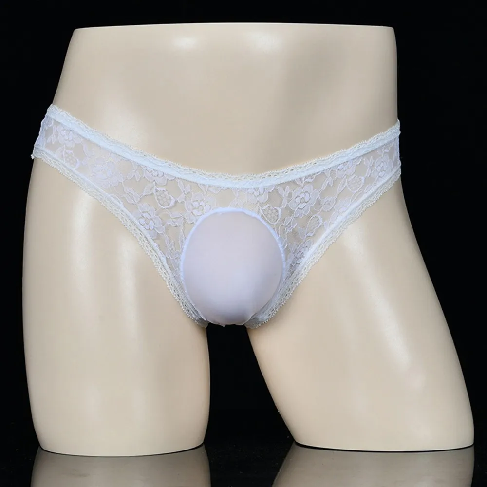 Men Sexy Thong G-String Sissy Pouch Panties Bikini Underwear Briefs Lingerie Cock Pouch Breathable Men Lace Underpants Gay
Men Sexy Thong G-String Sissy Pouch Panties Bikini Underwear Briefs Lingerie Cock Pouch Breathable Men Lace Underpants Gay