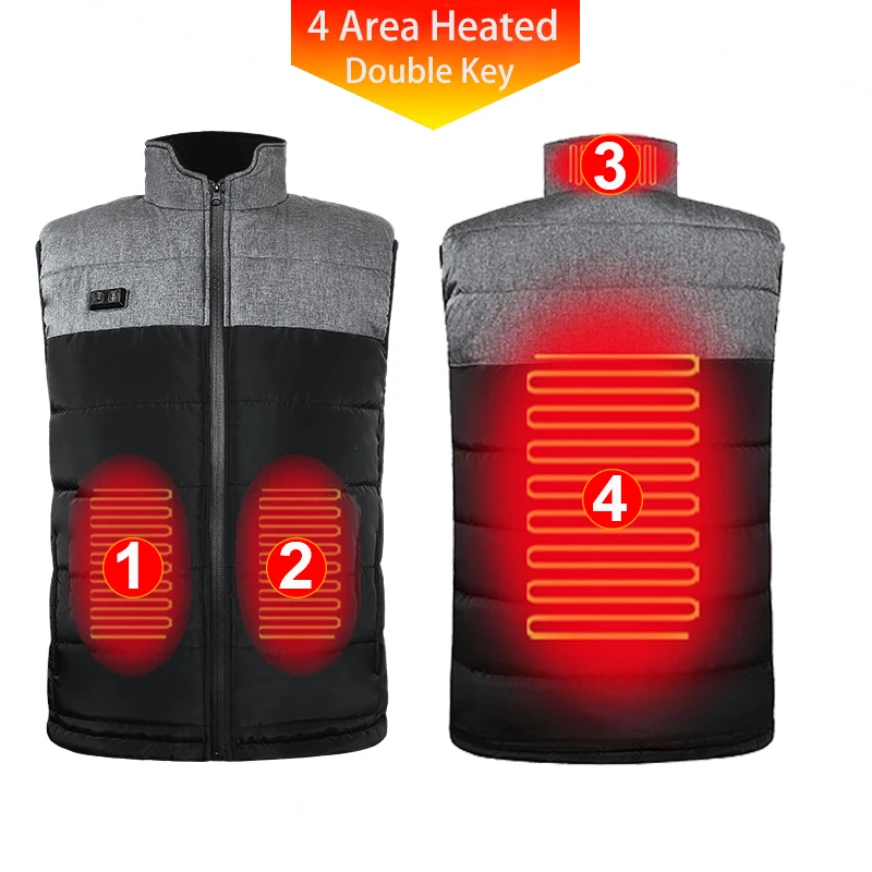 Korean Style Winter Women Heated Black Vest Hip Hop Sleeveless Vest V Neck Waist Coat
Korean Style Winter Women Heated Black Vest Hip Hop Sleeveless Vest V Neck Waist Coat