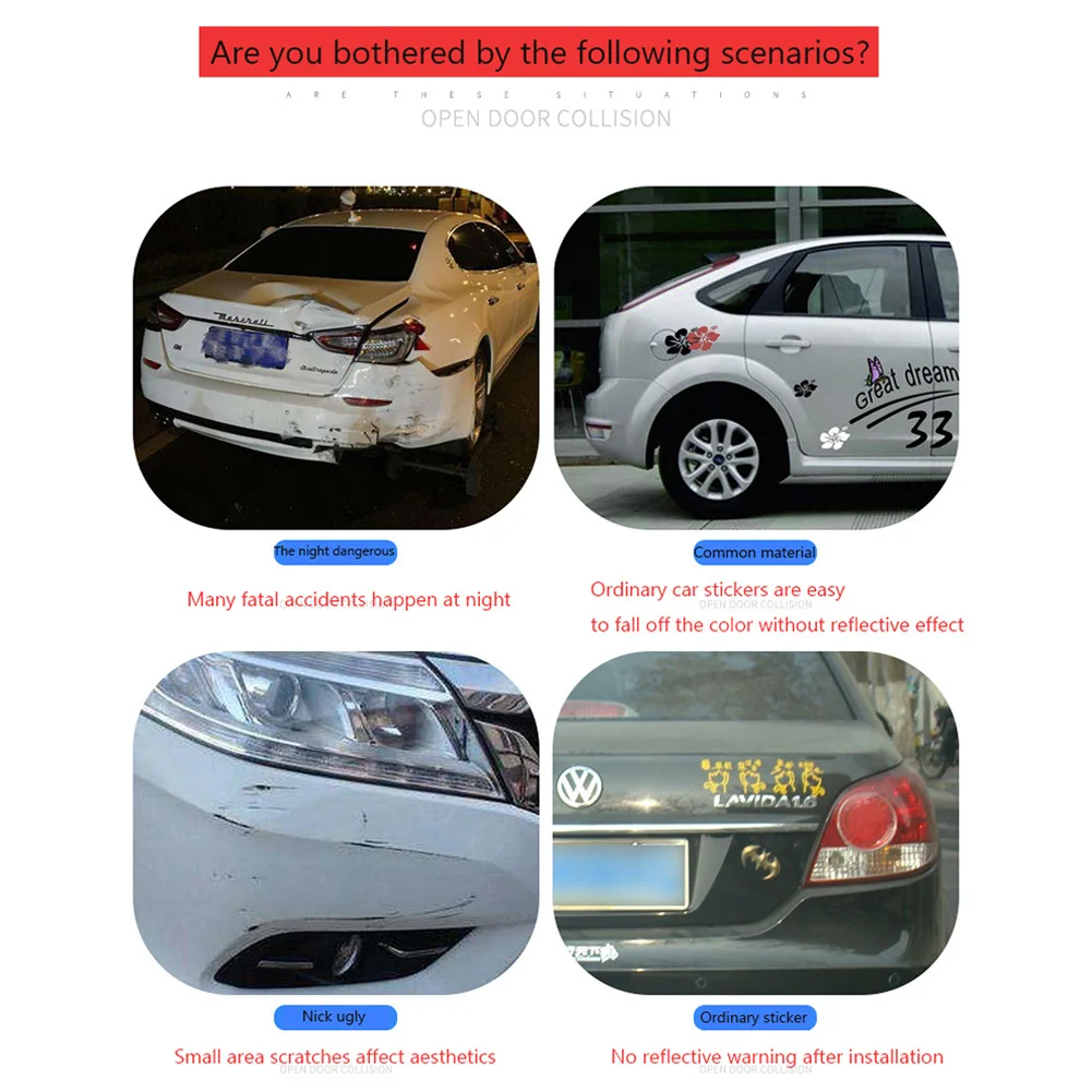Car Reflective Sticker Striping Tape Car 35"Exterior Reflective Strip Warning Safety Reflector Sticker Car Decor Car Accessories
Car Reflective Sticker Striping Tape Car 35"Exterior Reflective Strip Warning Safety Reflector Sticker Car Decor Car Accessories