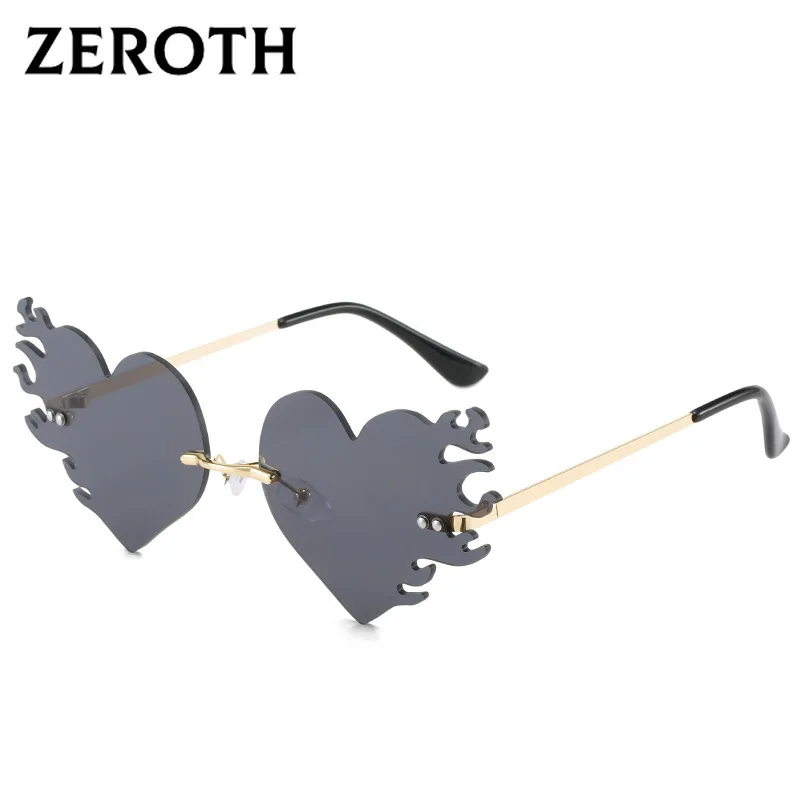 Fashion Heart Fire Sunglasses Women Rimless Sunglass Vintage Sun Glass Men Luxury Brand Design Eyewear UV400 Black Red Shades
Fashion Heart Fire Sunglasses Women Rimless Sunglass Vintage Sun Glass Men Luxury Brand Design Eyewear UV400 Black Red Shades