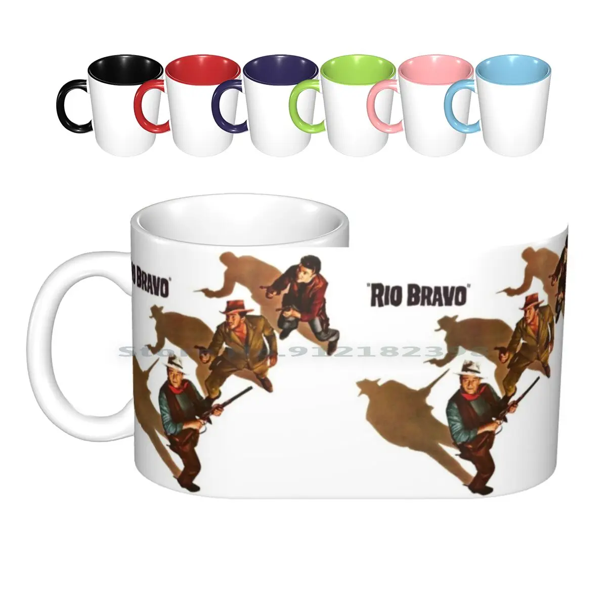 Bravo Ceramic Mugs Coffee Cups Milk Tea Mug Bravo John Wayne 1959 1950s Ricky Nelson Dean Retro Hollywood Movies Old Movies
Bravo Ceramic Mugs Coffee Cups Milk Tea Mug Bravo John Wayne 1959 1950s Ricky Nelson Dean Retro Hollywood Movies Old Movies