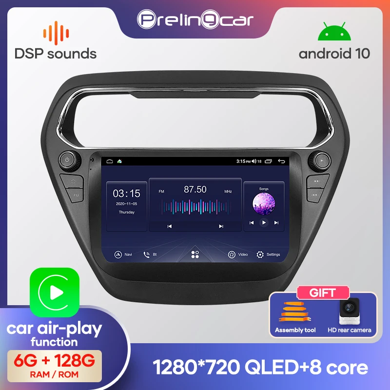prelingcar Android 10.0 System Car IPS Touch Screen Stereo for Foreus Escort player Stereo with buttons navigation system
prelingcar Android 10.0 System Car IPS Touch Screen Stereo for Foreus Escort player Stereo with buttons navigation system