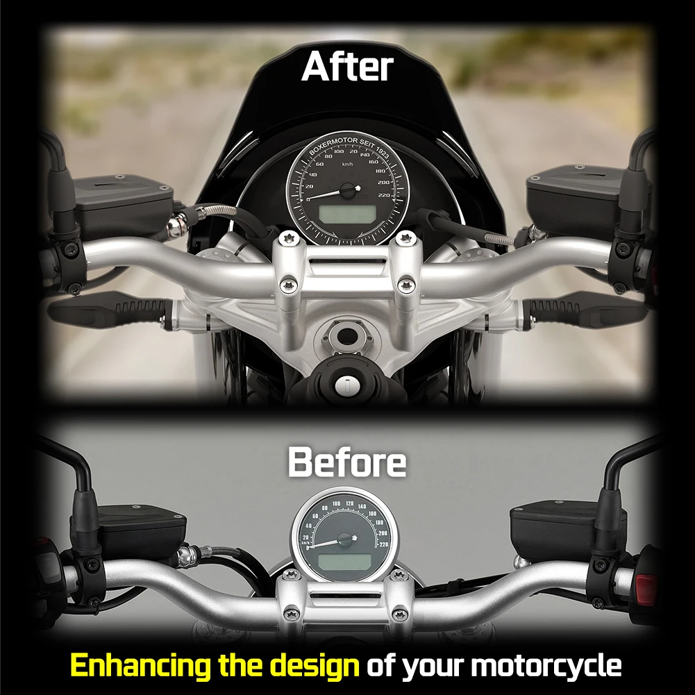 Motorcycle Speedometer Bezel Gauge Ring Tachometer Trim Cover For BMW R Nine T NINET R9T Pure Scrambler Urban G/S 2017-2021 2020 |
