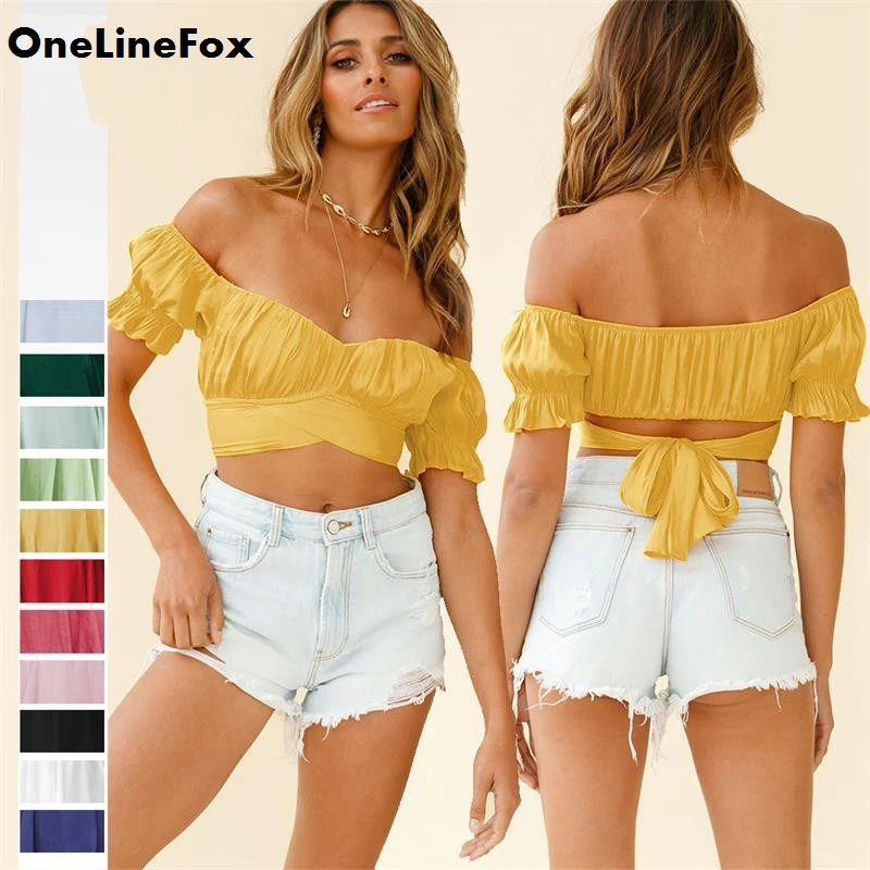 OneLineFox Sexy Bandage Halter T-shirt for Women Floral Ruffle Sleeveless Backless Club Party Wrap Shirt Top Slim Streetwear
OneLineFox Sexy Bandage Halter T-shirt for Women Floral Ruffle Sleeveless Backless Club Party Wrap Shirt Top Slim Streetwear