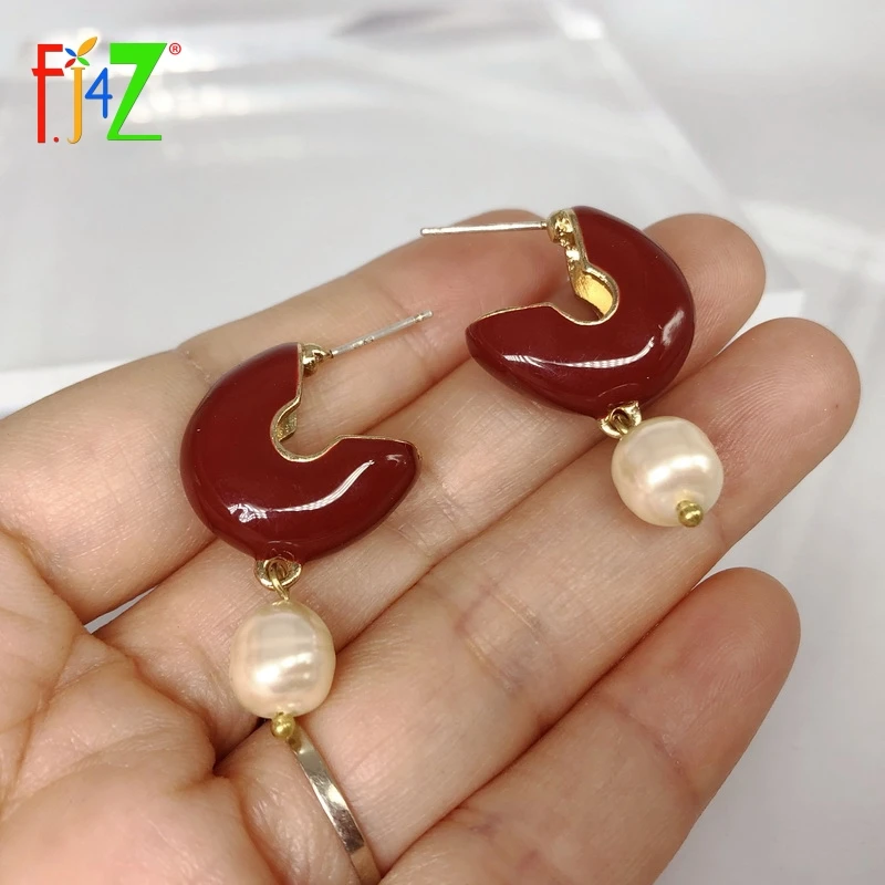 F.J4Z New Classic Earrings for Women Anti-allergy C Stud Earring Vintage Enamel Statement Earing Jewelry Accessories dropship
F.J4Z New Classic Earrings for Women Anti-allergy C Stud Earring Vintage Enamel Statement Earing Jewelry Accessories dropship