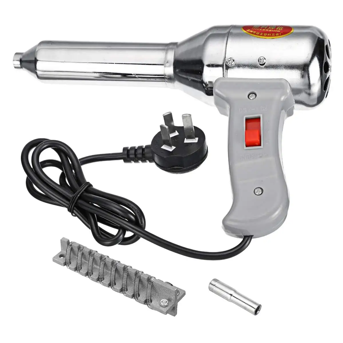 700W/500W Plastic Welder Electric Heat Gun Adjustable Temperature Hot Air Torch Plastic PP PVC Welding Tool Kit Nozzle Core
700W/500W Plastic Welder Electric Heat Gun Adjustable Temperature Hot Air Torch Plastic PP PVC Welding Tool Kit Nozzle Core