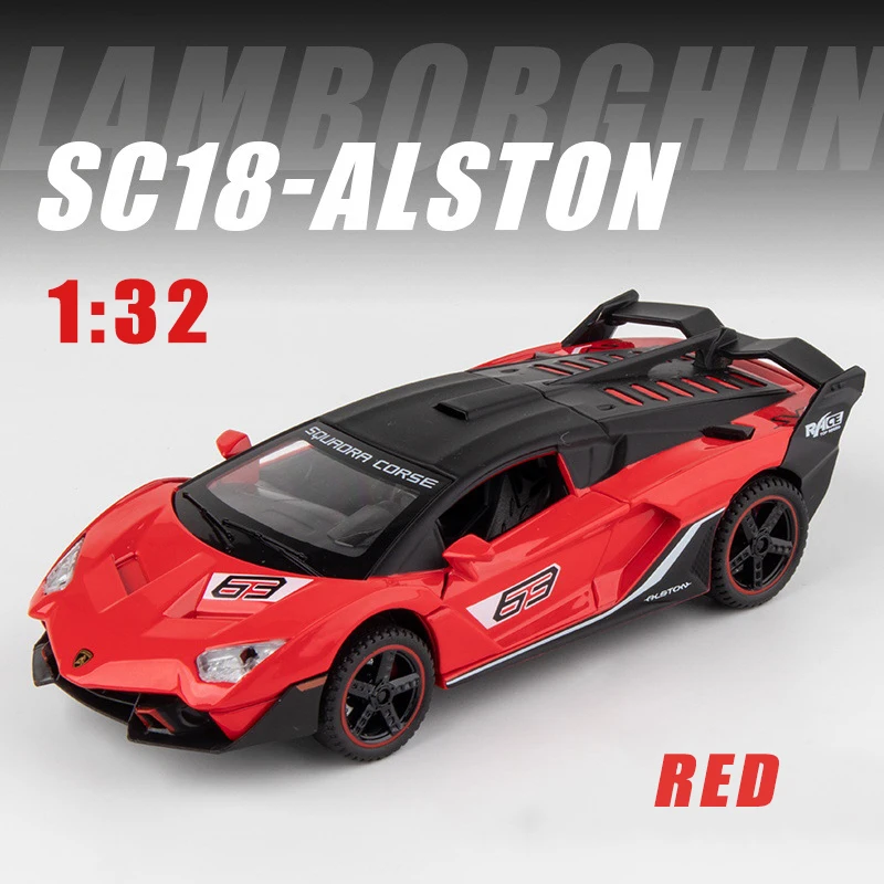 Nicce Diecast 1:32 Model Car Lamborghini SC18 Racing Paint Metal Vehicle Pull Back Supercar for Children Collected Gifts Hot Toy
Nicce Diecast 1:32 Model Car Lamborghini SC18 Racing Paint Metal Vehicle Pull Back Supercar for Children Collected Gifts Hot Toy