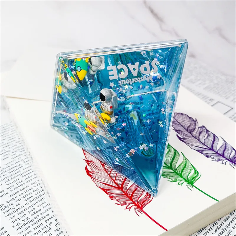 Liquid Quicksand Pyramid Pen Pencil Container Pen Holder Mysterious Space Acrylic Resin Desk Decorative Organizer Pen Holders
Liquid Quicksand Pyramid Pen Pencil Container Pen Holder Mysterious Space Acrylic Resin Desk Decorative Organizer Pen Holders